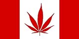 NEOPlex 3' x 5' Canada Marijuana Flag