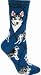 Siberian Husky Sled Dog Cotton Puppy Dog Breed Animal Socks 9-11