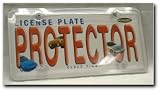 Allison Clear View License Plate Cover