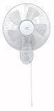 EUPA 壁掛扇風機(プルスイッチ式) ホワイト TSK-F6201T