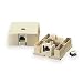 41038-IDB Leviton Telephone Surface Mount Jacks