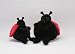 Large Plumpee Ladybug Plush Stuffed Animal
