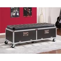 Rock and Roll Media Bench Powell 801-275 by Powell