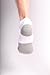 Incrediwear Active Socks – Low Cut Socks and Athletic Socks for Men and Women (White, Medium)