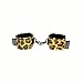 JOYDIVISION 19203 Soft-Bond-X Handgelenk-Fessel Leopard-Optik