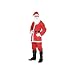 FATHER CHRISTMAS / SANTA RED SUIT HAT BELT MENS XMAS COSTUME