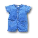 Infant Denim Romper by Forest & Hue