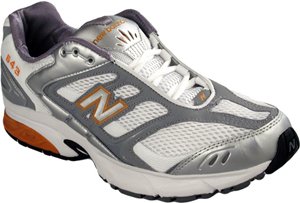 New Balance Mens M643SO M/XW White/Sillver/Orange Running shoe