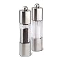 Cole and Mason HS4490 Manhattan Stainless Steel Acrylic Salt & Pepper Mills