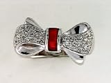 Ring with Multi Colored Swarovski Crystals
