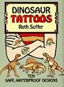 Dinosaur Tattoos (Temporary Tattoos)