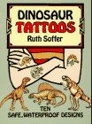 Childrens Toyshop  Books : Dinosaur Tattoos (Temporary Tattoos)