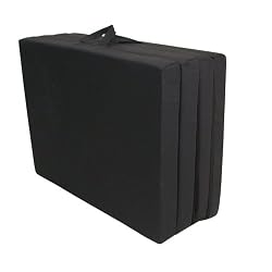 Quad-Fold Hide-A-Mat Queen 60" Black By Elite Furniture
