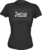 JENIUS (Genius misspelled) Funny Womens Babydoll tee Shirt in 6 Colors Small thru XL