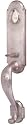 Emtek 450112 Deep Burgundy Remington Remington Dummy Handleset