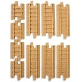 GeoTrax Rail & Road System Tracks - Rail Straights Pack