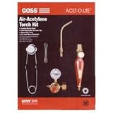 Goss 328-KA-1H: Feather Flame® Air-Acetylene Torch Outfits
