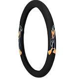 1pc Looney Tunes Daffy Duck Steering Wheel Cover for Car Suv Truck
