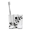 Shadow Vine Frosted Resin Toothbrush Holder