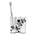 Shadow Vine Frosted Resin Toothbrush Holder