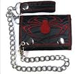 Spider-man Spiderman Logo Tri-fold Chain Wallet