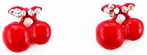 Cherry Earring - Kids Fashion Earrings (Red)