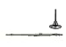 Legacy Deluxe Sterling Silver Plated Flute Outfit w/ Bonus Flute Stand and 2 Year Warranty