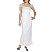 Mossimo&reg; Black: Strapless Floor Length Dress - White