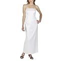 Mossimo&reg; Black: Strapless Floor Length Dress - White