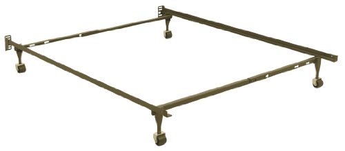 Leggett & Platt Consumer Products Group Sentry Bed Frame with Rug Rollers, Twin/Full