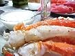Succulent Alaskan King Crab Legs & Hearty New England Clam Chowder package