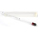 Hydrometer - This is a Triple Scale Hydrometer for Home Brewing - Beer and Wine Making - Test Density, Alcohol and Brix - Guaranteed Accurate