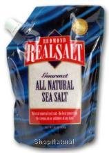 Sea Salt, All Natural, Pouch w/Spout, 26 oz.