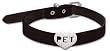 Penthouse choker in leather