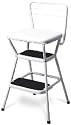 Cosco #11-130WHT White KD Chair Step Stool
