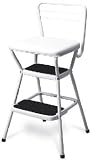 Cosco #11-130WHT White KD Chair Step Stool