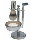 Harry Koenig * Silver Plated Shaving Gift Set