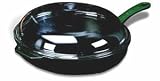 Review World Cuisine  / World Cuisine Green Cast-Iron Frying Pan w/Lid, Dia. 11