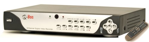 Q-See QSD6209-250 9 Channel MPEG4 Network DVR with Pre-installed 250GB HDD