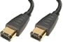 Hookup Audio Video - IEEE 1394 - 6-Pin to 6-Pin Cable - 4.4 meter 14.5 ft
