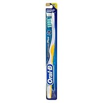 Oral B 662848 ADVANTAGE PLUS 40 (6 Manual Toothbrushes), Medium #34 (mixed colors)