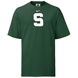 Nike Michigan State Spartans Green Classic Logo T-shirt