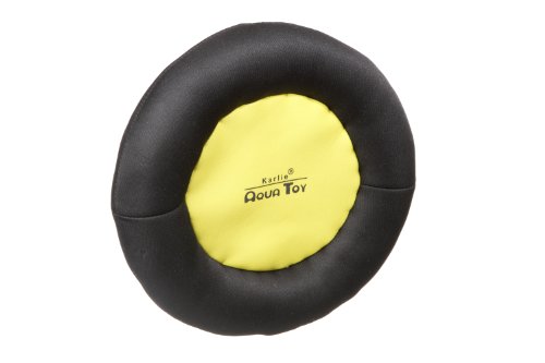 Karlie 45464 Aqua Frisbee, Neopren &oslash; 23 cm, schwarz / gelb Preisvergleich