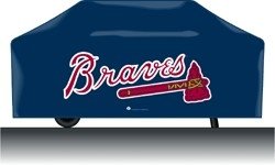 Atlanta Braves Deluxe Grill Cover