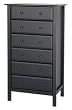 Roxanne 6-drawer Dresser In Ebony Finish By Da Vinci Baby Furniture