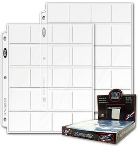BCW Pro 20-Pocket Page (100 Ct. Box)