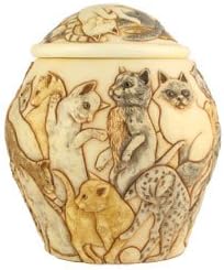 Harmony Ball Cats Galore Cat Cachepot- A Beautiful Urn for Pet Ashes