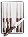 Kitchen & Housewares : RH Forschner by Victorinox 6-Piece 4-3/4-Inch Wavy Edge with Spear Tip Steak Knife Set, Rosewood Handles