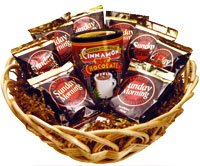 Chocolate Coffee Gift Basket