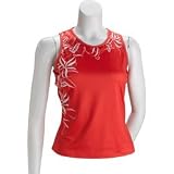 Bolle Tennis Full Bloom Print Sleeveless (COLOR: Pink/White, SIZE:Medium)